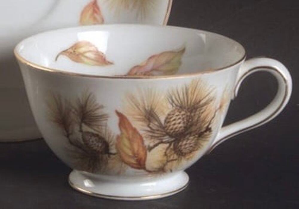 Kyoto Pines Footed Teacup